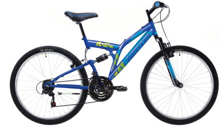 bicykel KENZEL AXEL SF royal blue / zelená