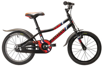 bicykel KENZEL LIME RF16 lesklá čierna / červená