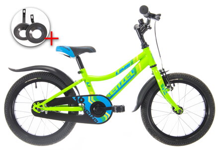 bicykel KENZEL LIME RF16 neon green / modrá