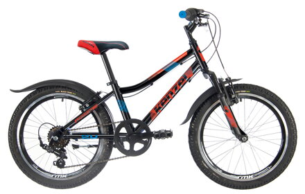bicykel KENZEL ROXIS SF20 čierna / červená
