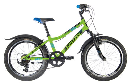 bicykel KENZEL ROXIS SF20 fluo zelená / čierna