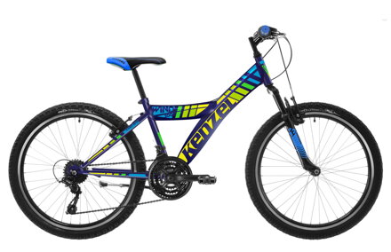bicykel KENZEL WIND SF300 royal blue / zelená