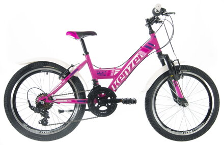 bicykel KENZEL WIND SF20 pink-pink / biela
