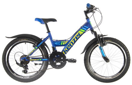 bicykel KENZEL WIND SF20 royal blue / zelená