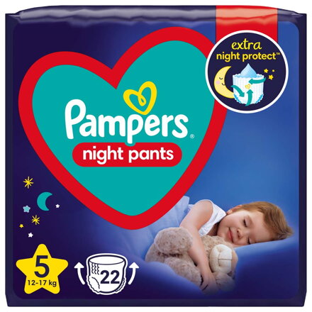 Pampers Night Pants Plienkové Nohavičky Na Noc Veľkosť 5