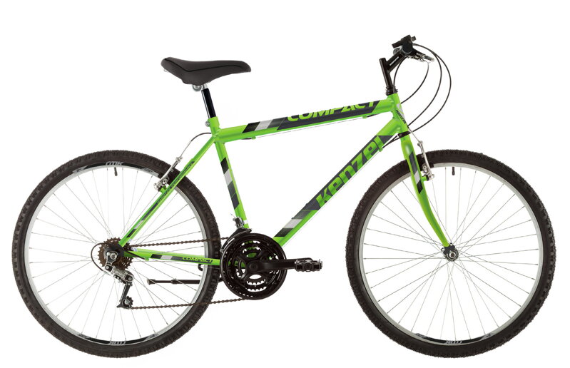 bicykel KENZEL COMPACT RF fluo zelená / čierna