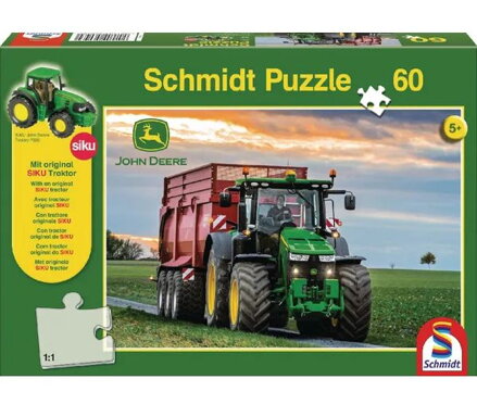 Puzzle traktor John Deere 83707R