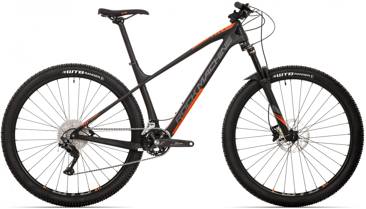 bicykel ROCK MACHINE BLIZZ CRB 20-29 čierna/šedá/oranžová , Veľkosť rámu 19´´