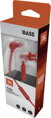 slúchadlá JBL T110 Red