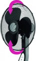 Ventilátor ECG FS 40 R Black
