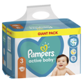 Plienky Pampers Active Baby Plienky Veľkosť 3, 6kg-10kg