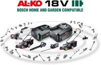 AL-KO 18 V BOSCH HOME AND GARDEN COMPATIBLE