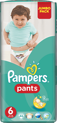 plienky PAMPERS Pants 6, 44 ks