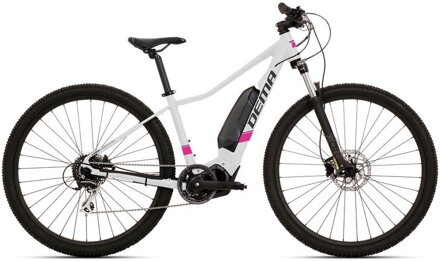 e-bike DEMA OMEGA 29 pearl white-magenta 