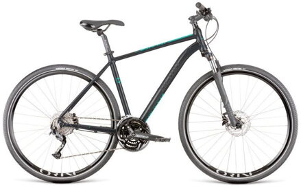 bicykel DEMA AVEIRO 7 black-celeste