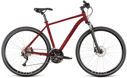 bicykel DEMA AVEIRO 7 red - black
