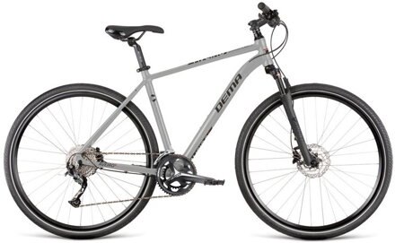 bicykel DEMA AVEIRO 9 silver - black