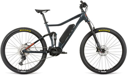 e-bike DEMA FLOW metal grey - black