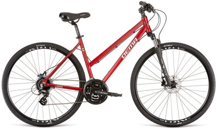 bicykel DEMA LOARA 5 red - black