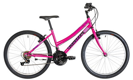 bicykel KENZEL COMPACT RF24 girl pink-pink / biela