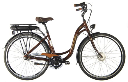 e-bike KENZEL E-DREAM CLASSIC 3SPD brown 28´´