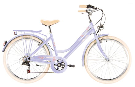 bicykel KENZEL MISSY ROYAL 6SPD perleť milka / béžová