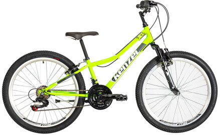 bicykel KENZEL ROXIS SF24 boys neon zelená / biela