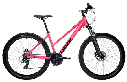bicykel KENZEL SHADE 29´´ women fluo pink / čierna