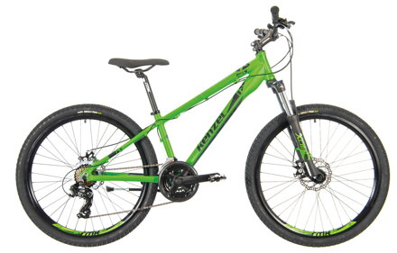 bicykel KENZEL SHADE SF26 junior fluo green / čierna