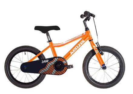 bicykel KENZEL ZIGGY RF16 flou oranž / biela