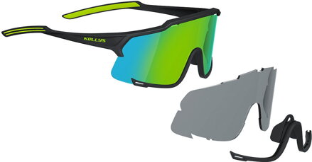 okuliare KELLYS DICE PHOTOCHROMIC Shiny Black-Lime