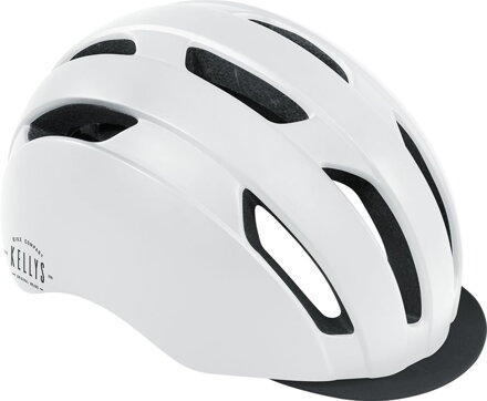 prilba KELLYS TOWN CAP white matt