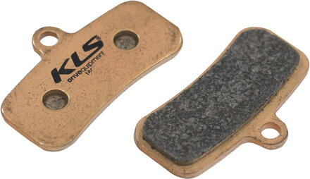 Brzdové platničky KLS D-16S, sintrované (pár)
