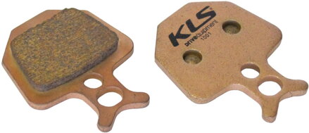 Brzdové platničky KLS D-09S, sintrované (pár)