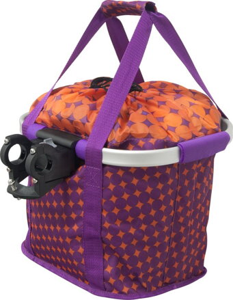 košík KLS SHOPPER purple