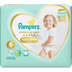 Pampers Premium Care veľkosť 6,plienkové nohavičky