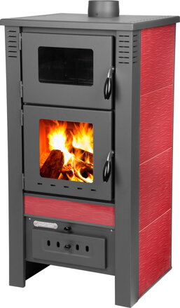 krbové kachle PRO TAURUS CERAMIC červené