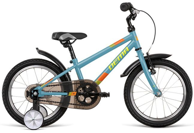 bicykel DEMA Rocket 16 teal blue