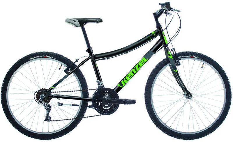 bicykel KENZEL COMPACT 24 M black