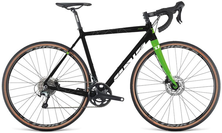 bicykel DEMA GRID 5 black/green 
