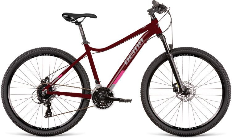 bicykel DEMA TIGRA 3 dark bordo-gray bicykel DEMA TIGRA 3 dark bordo-gray