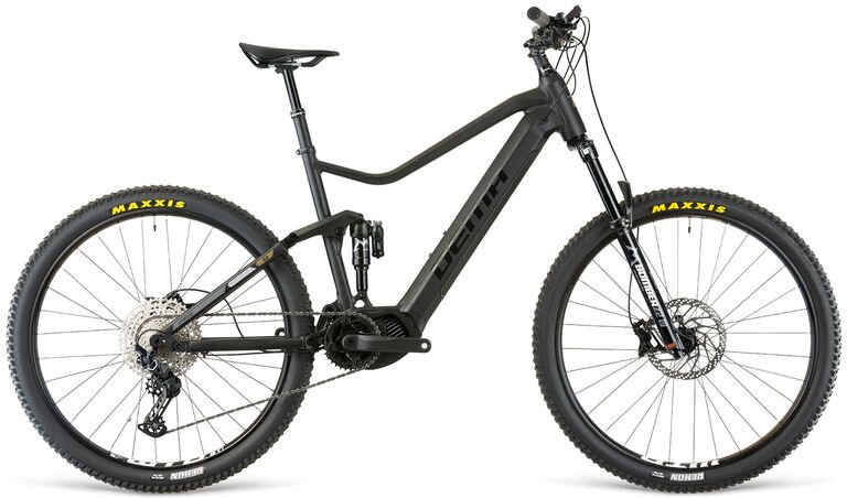 e-bike DEMA LEVRIERO anthracit - black e-bike DEMA LEVRIERO anthracit - black