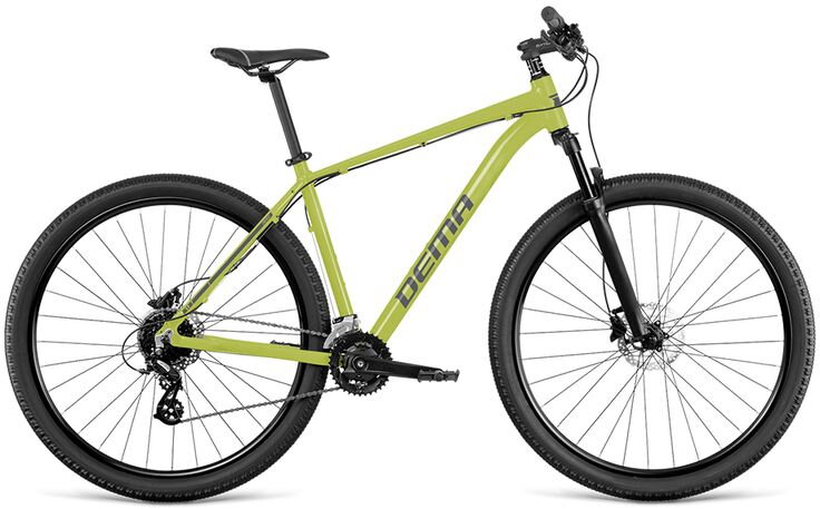 bicykel DEMA ENERGY 3 mustard lime - dark grey bicykel DEMA ENERGY 3 mustard lime - dark grey