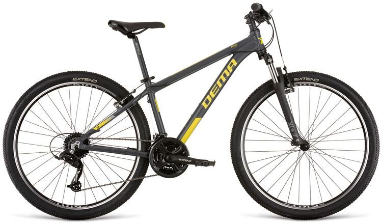 bicykel DEMA PEGAS 1 dark gray-lime bicykel DEMA PEGAS 1 dark gray-lime