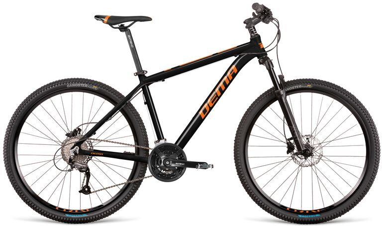 bicykel DEMA PEGAS 1 LTD black-orange bicykel DEMA PEGAS 1 LTD black-orange