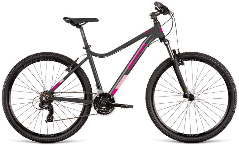 bicykel DEMA TIGRA 1 dark gray-magenta bicykel DEMA TIGRA 1 dark gray-magenta