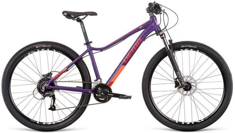 bicykel DEMA TIGRA 7 dark violet-red bicykel DEMA TIGRA 7 dark violet-red