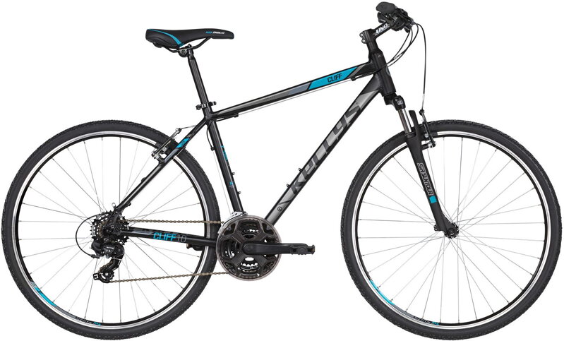 bicykel KELLYS CLIFF 10 BLACK BLUE bicykel KELLYS CLIFF 10 BLACK BLUE