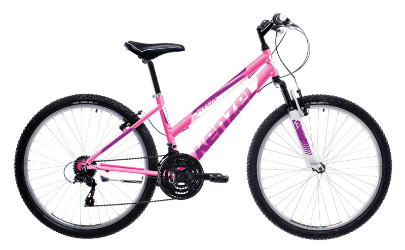 bicykel KENZEL AVOX SF 27,5´´ women pink-pink / biela bicykel KENZEL AVOX SF 27,5´´ women pink-pink / biela