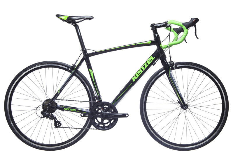bicykel KENZEL CALIBRE 400 čierno-zelený bicykel KENZEL CALIBRE 400 čierno-zelený